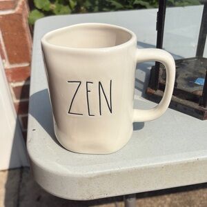 Rae Dunn Cream Zen Mug Dining Essential